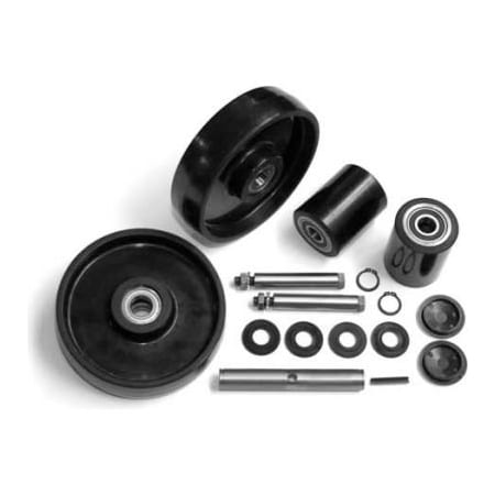 Gps - Generic Parts Service Complete Wheel Kit for Manual Pallet Jack GWK-L50-CK - Fits Lift-Rite (Big Joe) Model No  L-50 GWK-L50-CK